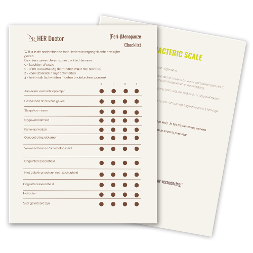 Checklist perimenopauze | herken symptomen van overgang bij vrouwen